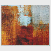 Multicolor brush strokes in oil structure. Grunge Cadeaupapier (Vlak)