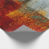 Multicolor brush strokes in oil structure. Grunge Cadeaupapier (Hoek)