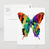 MULTICOLOR BUTTERFLES PRODUCTEN BRIEFKAART (Voorkant / Achterkant)