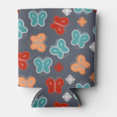 Multicolor Butterfly Blikjeskoeler (Voorkant)