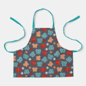 Multicolor Butterfly Schort (Voorkant)