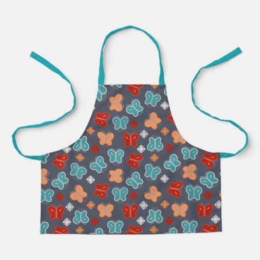 Multicolor Butterfly Schort (Voorkant)