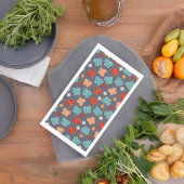 Multicolor Butterfly Servet