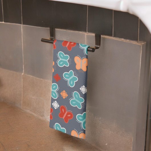 Multicolor Butterfly Theedoek