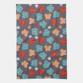 Multicolor Butterfly Theedoek (Verticaal)