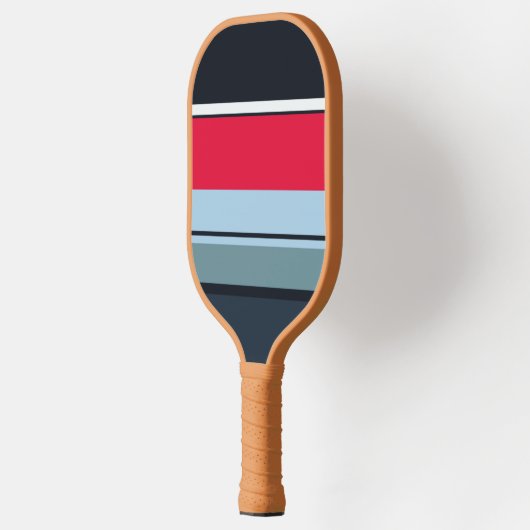 Multicolor Casual streep Pickleball Paddle (Links)