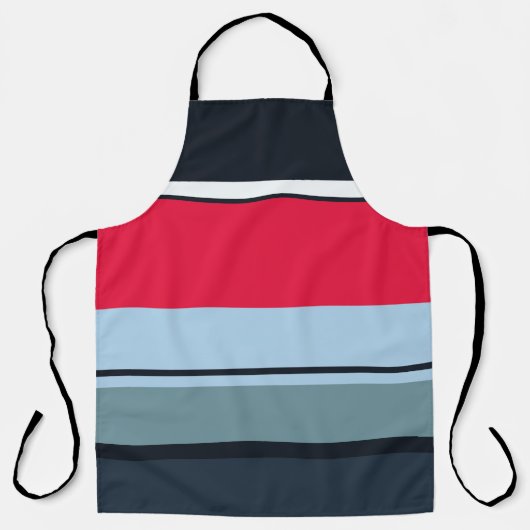 Multicolor Casual stripes Schort (Voorkant)