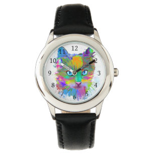 Multicolor Cat 688 Horloge