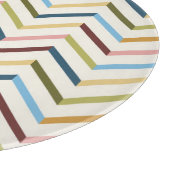 MultiColor Chevron Cutting Board Snijplank (Hoek)