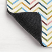 MultiColor Chevron Mousepad Muismat (Hoek)
