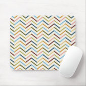 MultiColor Chevron Mousepad Muismat (Met muis)