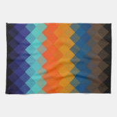 Multicolor Chevron naaamless Pattern 3 Theedoek (Horizontaal)