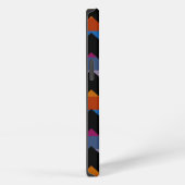Multicolor Chevron Zigzag Streeppatroon iPhone Hoesje (Rechterkant)