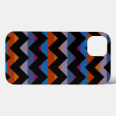Multicolor Chevron Zigzag Stripe Pattern Case-Mate iPhone Case (Achterkant (horizontaal))