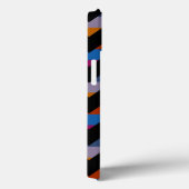 Multicolor Chevron Zigzag Stripe Pattern Case-Mate iPhone Case (Achterkant / Rechts)