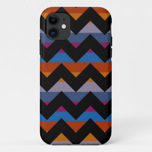 Multicolor Chevron Zigzag Stripe Pattern Case-Mate iPhone Case