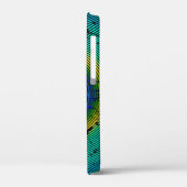 Multicolor Circled Abstract Art Case-Mate iPhone Case (Achterkant / Links)