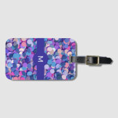 Multicolor Confetti Bagagelabel (Voorkant (horizontaal))