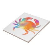Multicolor Crab Tegeltje (Zijkant)