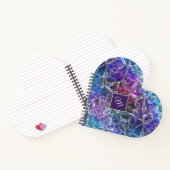 Multicolor Crystal Heart-laptop Notitieboek (Binnen)