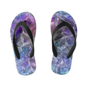 Multicolor Crystal Kinder Teenslippers (Voetbed)