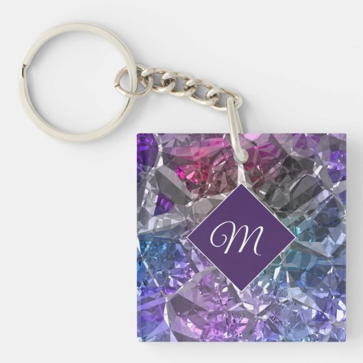 Multicolor Crystal Sleutelhanger (voorkant)