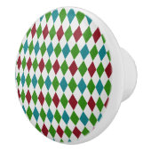 Multicolor diamant glitters keramische knop (Rechts)