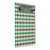 Multicolor diamant glitters mini klembord (Schuin)