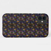 Multicolor diamanten kunst gepatterd Case-Mate iPhone case (Achterkant (horizontaal))