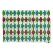 Multicolor Diamond Glitter Kussensloop (Voorkant-Links)