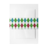 Multicolor Diamond Glitter Uitnodigingen Wikkel (Voorkant Voorbeeld)