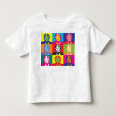 Multicolor Donald Trump Kinder Shirts (Voorkant)