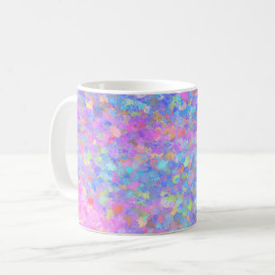 Multicolor Dot Art Koffiemok