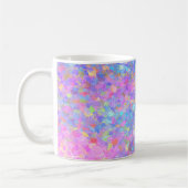 Multicolor Dot Art Koffiemok (Links)