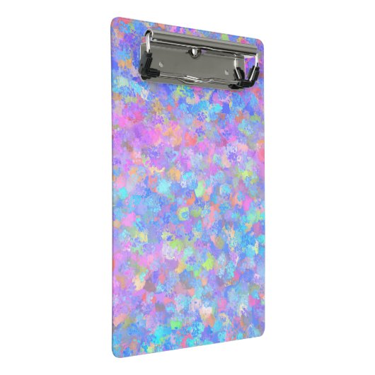 Multicolor Dot Art Mini Klembord (Schuin)