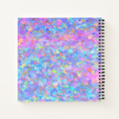 Multicolor Dot Art Notitieboek (Achterkant)