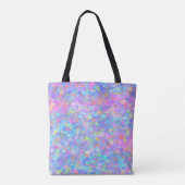 Multicolor Dot Art Tote Bag (Achterkant)
