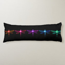 Multicolor Dragonflies Body Pillow Lichaamskussen