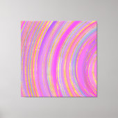 Multicolor en Gold Canvas Afdruk (Voorkant)