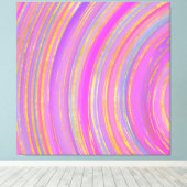 Multicolor en Gold Canvas Afdruk (Insitu (Houten vloer))