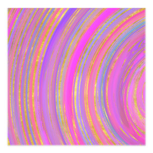 Multicolor en Gold Foto Afdruk