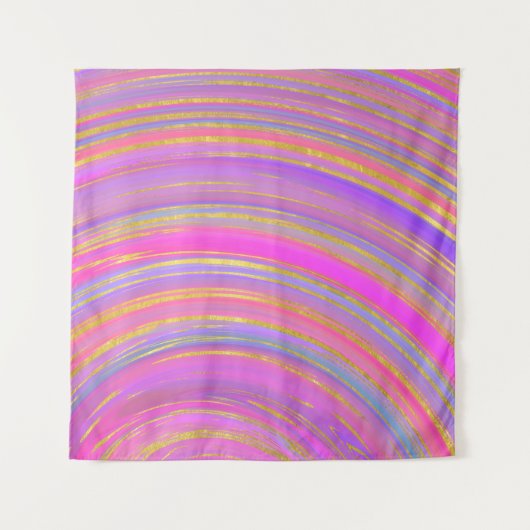 Multicolor en Goud Wandkleed (Voorkant (horizontaal))