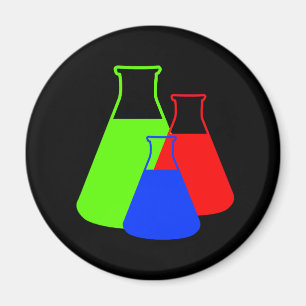 Multicolor Erlenmeyer Magneet