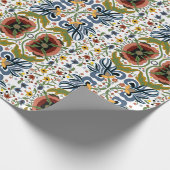 Multicolor Estlands folkpatroon Cadeaupapier (Hoek)