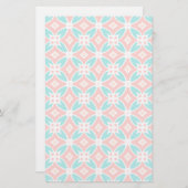 Multicolor Ethnic Patroon Briefpapier (Voorkant / Achterkant)