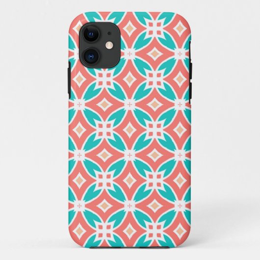 Multicolor Ethnic Patroon Case-Mate iPhone Case (Achterkant)