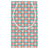 Multicolor Ethnic Patroon Klein Cadeauzakje (Achterkant)