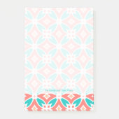 Multicolor Ethnic Patroon Post-it® Notes (Voorkant)