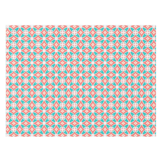 Multicolor Ethnic Patroon Tafelkleed (Voorkant (Horizontaal))