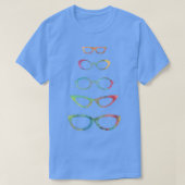 Multicolor Eyeglasses 2 T-shirt (Design voorkant)